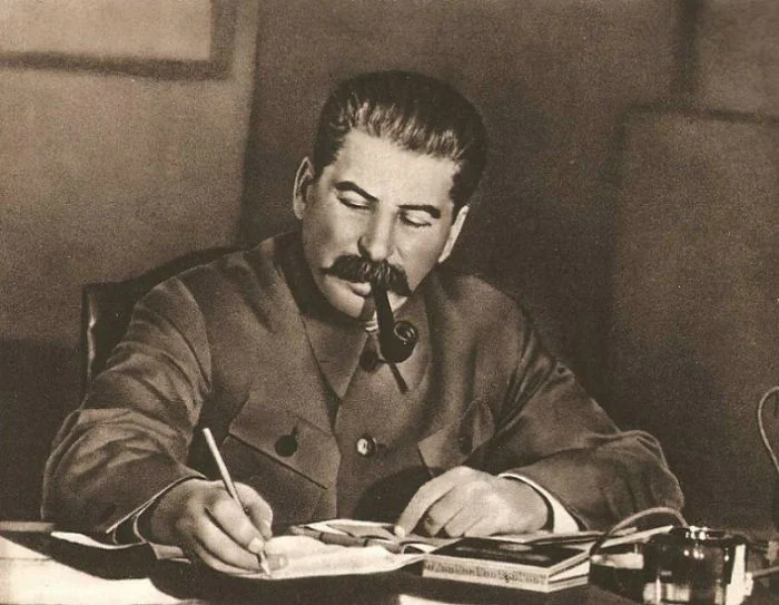 weird stalin at desk w700